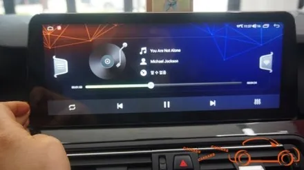 <광주 수입차 안드로이드 올인원>BMW 5시리즈 모터스 밸류 12.3인치 안드로이드 올인원 시공
