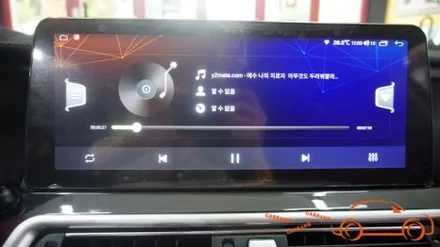 <광주 수입차 안드로이드 올인원>BMW 520 D 안드로이드 올인원 모터스 밸류 12.3인치 시공
