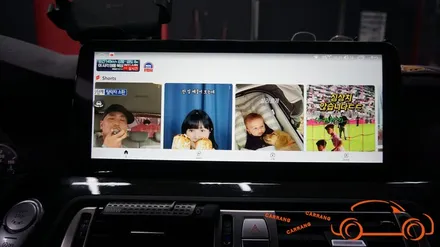 <광주 수입차 안드로이드 올인원>BMW 520D 모터스 밸류 안드로이드 올인원 + 일체형 360 3D 어라운드 뷰