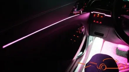 <광주 앰비언트>올 뉴 K7 앰비언트 + 우드 가니시 블랙우드  랩핑