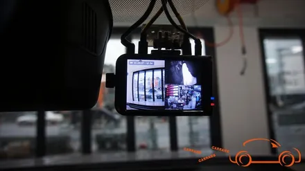 <광주 썬팅>QM6 3채널 블랙박스(전면 +후면 + 풋 페달) + SPI 썬팅