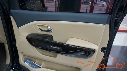 <광주 앰비언트 시공>더 뉴 카니발 배선 깔끔한 앰비언트 시공