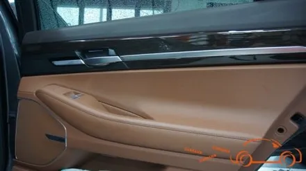 <광주 앰비언트>G90 순정 내비 연동 앰비언트 시공(순정 앰비언트 없는 차량)