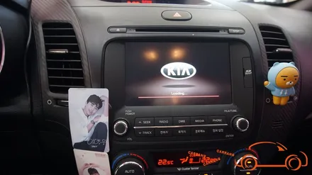 <광주 어라운드 뷰>K3 안드로이드 올인원 + 일체형 3D 어라운드 뷰 시공