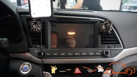 <광주 안드로이드 올인원>아반떼 AD 안드로이드 올인원  +AHD 후방카메라 X2
