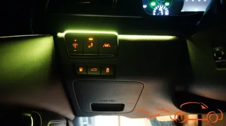 <광주 앰비언트>올 뉴 K7 앰비언트 + 우드 가니시 블랙우드  랩핑
