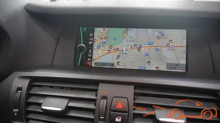 <광주 수입차 안드로이드 올인원>BMW X3  12.3인치 모터스 밸류 KC 인증 안드로이드 올인원 시공