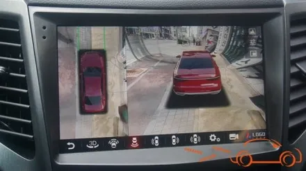<광주 어라운드 뷰>티볼리 모터스 밸류 안드로이드 올인원 + 3D 어라운드 뷰