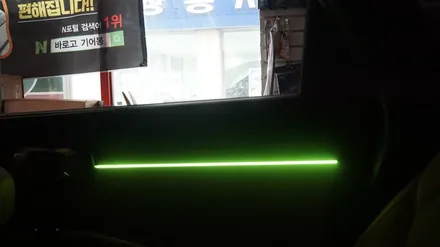 <광주 순정 연동 앰비언트>쏘렌토 MQ4 순정 내비게이션 연동 앰비언트 도어 + 대시보드 + 기어 다이얼