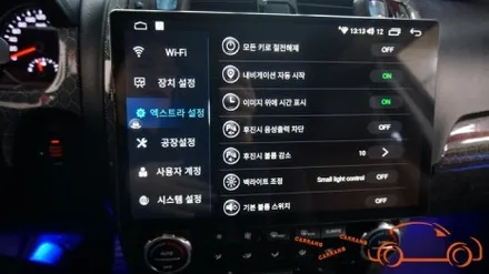 =광주 안드로이드 올인원= 더 뉴 모하비 안드로이드 올인원 13인치  +일체형 3D 어라운드 뷰 마이키 프리미엄 경보기+ 링크 시공