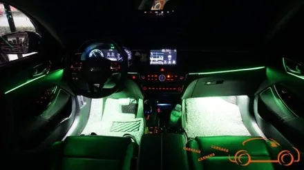 <광주 앰비언트>올 뉴 K7 앰비언트 + 우드 가니시 블랙우드  랩핑
