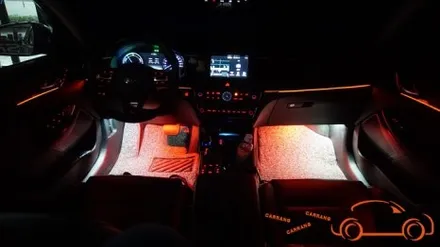 <광주 앰비언트>올 뉴 K7 앰비언트 + 우드 가니시 블랙우드  랩핑