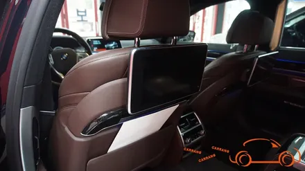 <광주 M2C 시공>BMW 740 M2C 200A 시공 + 순정 리어 모니터 연동