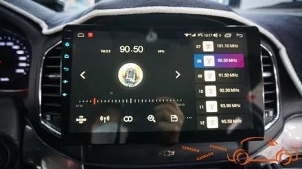 <광주 안드로이드 올인원>캡티바 17년식  모터스 밸류 10인치 안드로이드 올인원
