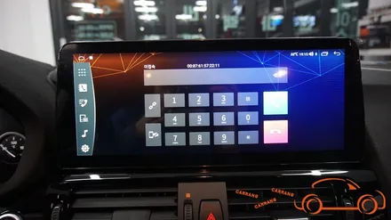 <광주 안드로이드 올인원>BMW X 3 모터스 밸류 12.3인치 안드로이드 올인원 + AHD 후방카메라 시공