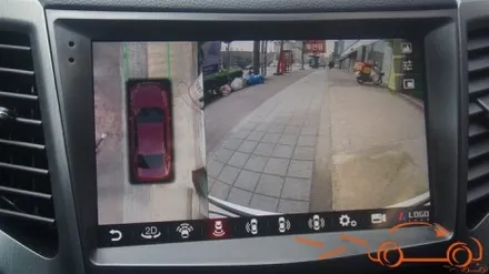 <광주 어라운드 뷰>티볼리 모터스 밸류 안드로이드 올인원 + 3D 어라운드 뷰