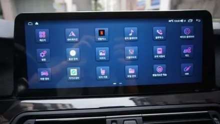 <광주 안드로이드 올인원>BMW 530D 모터스 밸류 12.3인치 안드로이드 올인원 시공