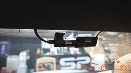 <광주 수입차 보조 배터리>벤츠 E 350 블랙박스 아이나비 QXD 8000  + 블랙박스 보조 배터리 에코 파워 팩 S12 시공
