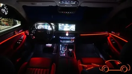 <광주 순정 엠비언트>제네시스 G90 순정 엠비언트 광량업!