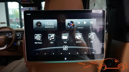 =광주 노바 X13 시공= 디 올 뉴 팰리세이드 후석 모니터 노바 X13 플러스 시공