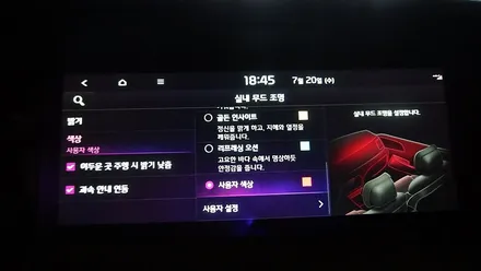 <광주 순정 연동 앰비언트>모하비 더 마스터 순정 연동 앰비언트 + 리얼 오르간 페달