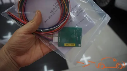 <광주  고스트 도어>카니발 KA4 순정형 도어 소프트 클로징 + 핸들 리모컨 연동 엠비언트 + 통합 메모리 모듈 시공