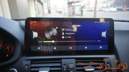 <광주 수입차 안드로이드 올인원>BMW X3  12.3인치 모터스 밸류 KC 인증 안드로이드 올인원 시공