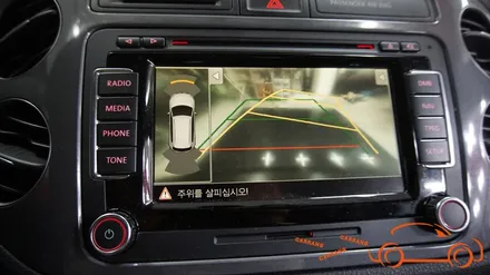 <광주 안드로이드 올인원 시공>티구안 안드로이드 올인원 + 일체형 3D  어라운드 뷰 시공