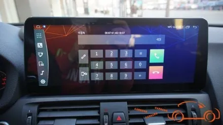 <광주 수입차 안드로이드 올인원>BMW X3  12.3인치 모터스 밸류 KC 인증 안드로이드 올인원 시공