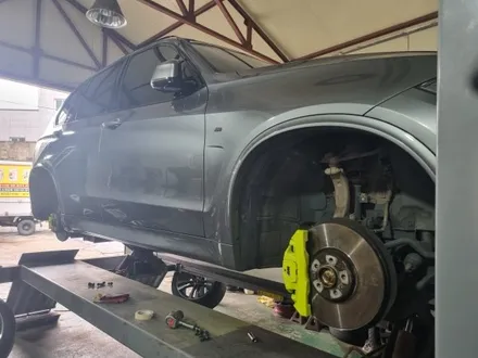 #대구캘리퍼도색 bmw X5 형광노랑 캘리퍼도색 no.1 소요시간 8시간. S-wheel. / 대구 북구 태전동