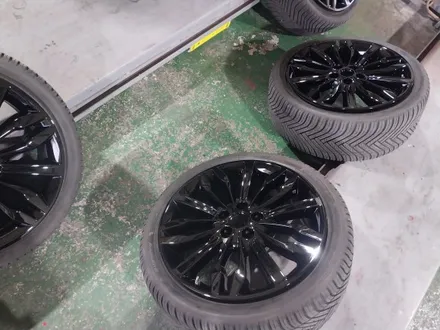 #휠분체도장 (올뉴K7 페이스 리프트) 순정휠불량 으로 대구 S-WHEEL 에서복원작업. / 대구 북구 태전동