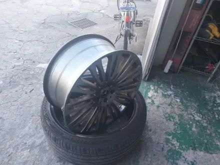 #대구휠크랙수리(용접)  벤츠 S450  순정 20인치휠  대구 S-Wheel. / 대구 북구 태전동