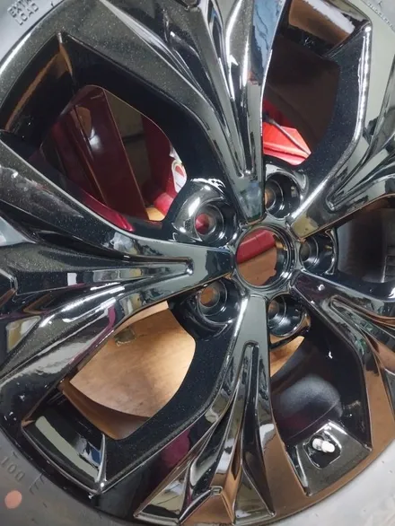 #휠 그랜드 카니발 순정휠 블랙유광 및대구 캘리퍼도색  S -wheel. / 대구 북구 태전동
