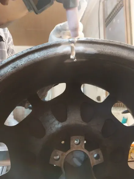 #대구휠크랙수리(용접)   벤츠S600  순정휠  용접작업 대구1위  S-wheel. / 대구 북구 태전동