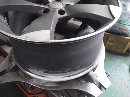 대구휠용접(크랙수리) 실금으로 인해서 알곤용접 tig 용접수리 S-wheel. / 대구 북구 태전동