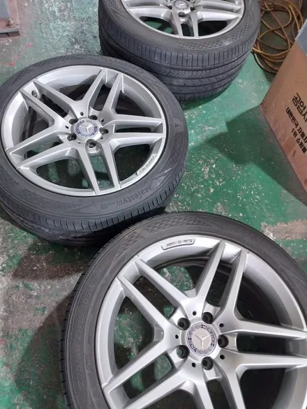 벤츠 S560 하이브리드 대구캘리퍼도색 골드오렌지 우레탄도색 -S wheel. / 대구 북구 태전동