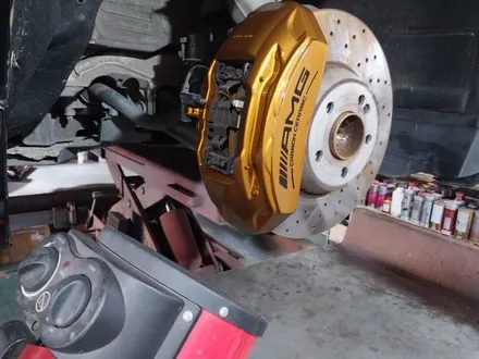 #포항캘리퍼도색  대구원정  대구캘리퍼도색 S-wheel.벤츠 S-63 amg 작업 완성도와 그 내용에 반하다. / 대구 북구 태전동