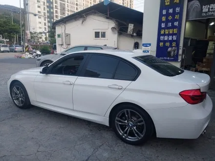 #BMW 320 순정휠 인치업 대구 에스휠 휠복원업체 17인치에서 18인치 교환및 tpms 이식. / 대구 북구 태전동