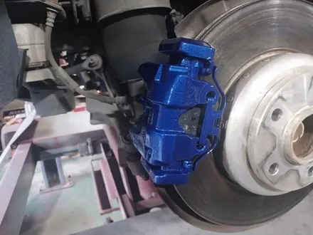#대구캘리퍼도색 bmw GT 순정 블루펄 우레탄도색작업  S-wheel. / 대구 북구 태전동