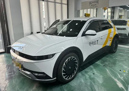 수원랩핑_카카오택시 아이오닉5 랩핑. 모범택시 만들기!! / 수원시 영통구 매탄동