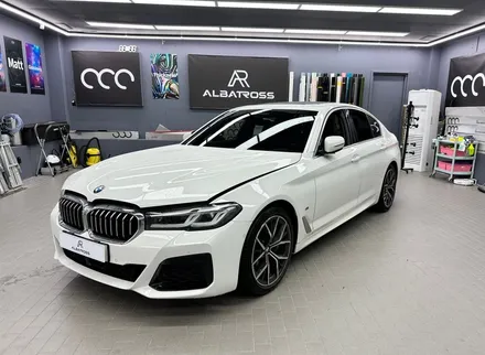 bmw 530i 크롬죽이기 시공. / 수원시 영통구 매탄동