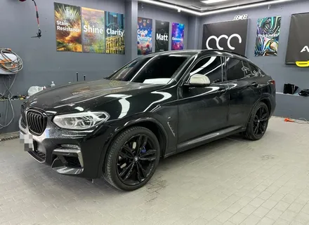 bmw x4 m40i 랩핑 리컬러 색상 바꾸기 / 수원시 영통구 매탄동