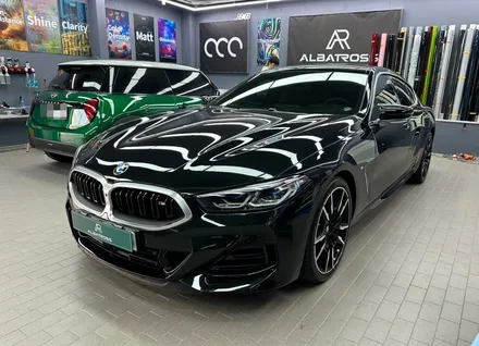 광교 bmw m850i 크롬죽이기 랩핑 시공. / 수원시 영통구 매탄동