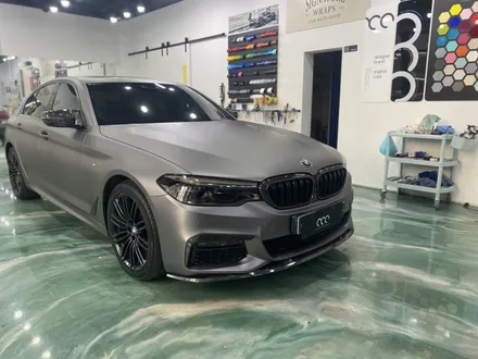 [용인랩핑]랩핑보험처리 BMW랩핑 무광그레이 앞범퍼 랩핑보험 재시공 / 수원시 영통구 매탄동