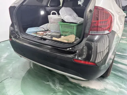[수원랩핑] bmw x1 본넷 카본랩핑 시공_BMW랩핑 / 수원시 영통구 매탄동
