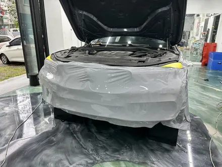 동탄 bmw 7시리즈 740 3m 쿨그레이 전체랩핑 루프스킨 시공 / 수원시 영통구 매탄동