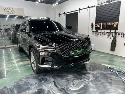 시흥 제네시스 gv80 사틴화이트 랩핑!! / 수원시 영통구 매탄동