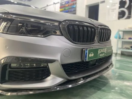 [용인랩핑]랩핑보험처리 BMW랩핑 무광그레이 앞범퍼 랩핑보험 재시공 / 수원시 영통구 매탄동