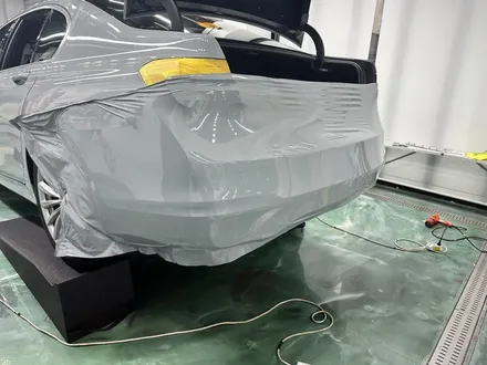 동탄 bmw 7시리즈 740 3m 쿨그레이 전체랩핑 루프스킨 시공 / 수원시 영통구 매탄동