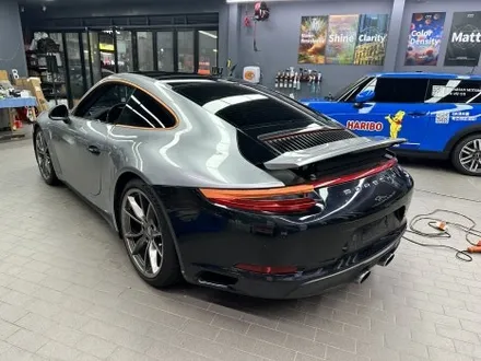 수원랩핑_포르쉐 911 gt실버 랩핑 / 수원시 영통구 매탄동